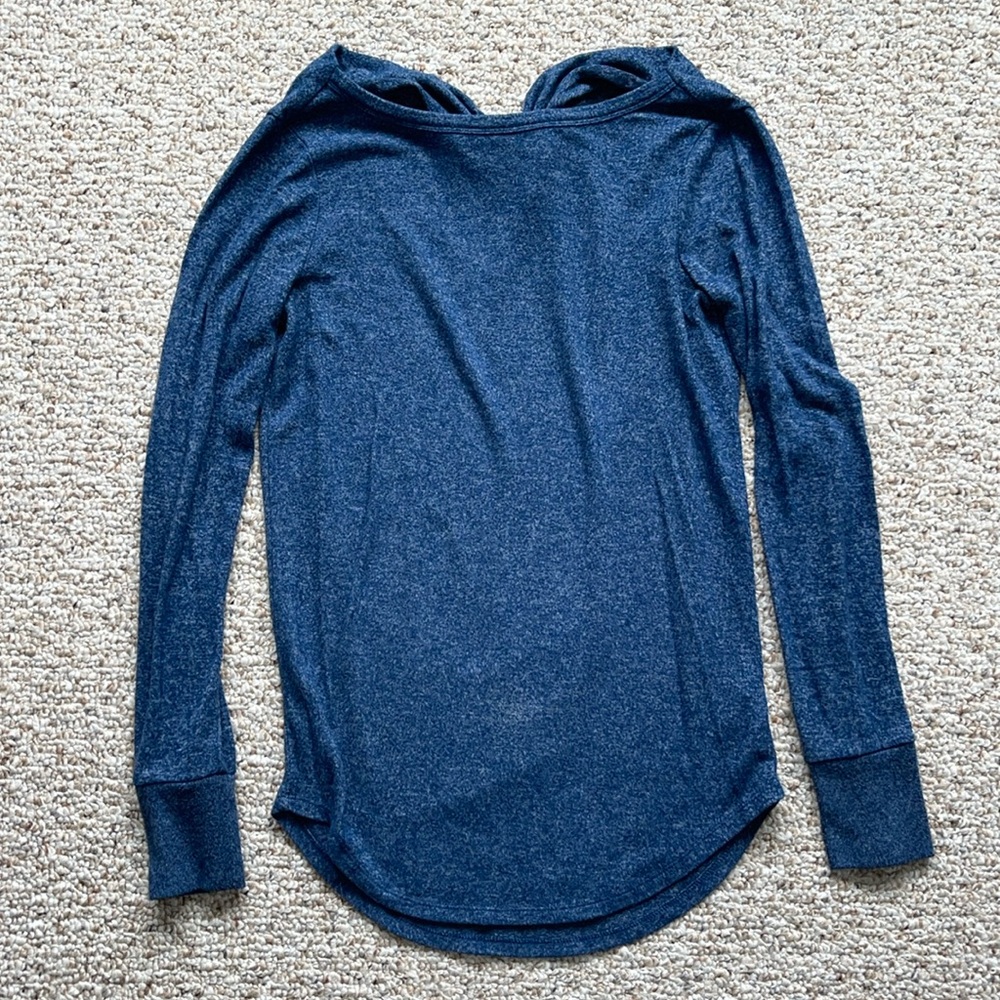 Gap drape neck top/sweater